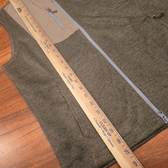 Johnnie-O Glover Vest Full Zip Men's Size M & XL Brown Chest Pocket Golf - Picture 4 of 9